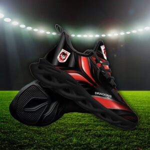 NRL St. George Illawarra Dragons Custom Name Max Soul Sneaker 84