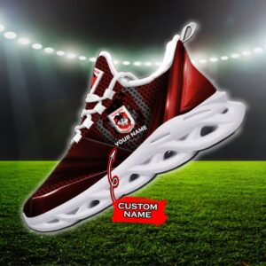 NRL St. George Illawarra Dragons Custom Name Max Soul Sneaker 89