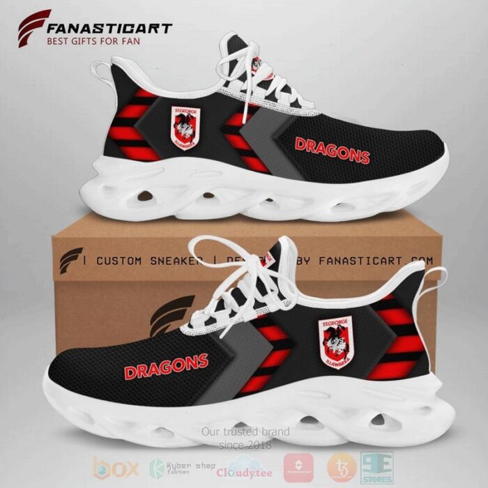 NRL St. George Illawarra Dragons Max Soul Shoes V3