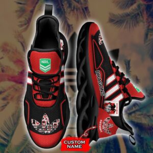 NRL St. George Illawarra Dragons Max Soul Sneaker Adidas 34 M12HTN3257