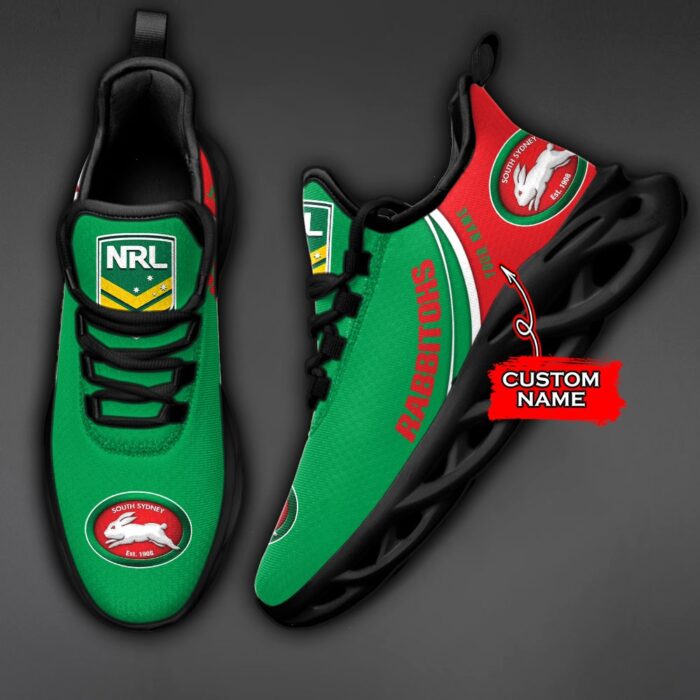 NRL St. George Illawarra Dragons Max Soul Sneaker Custom Name C57