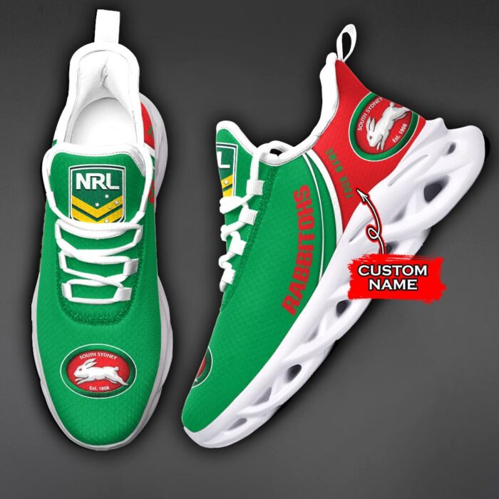 NRL St. George Illawarra Dragons Max Soul Sneaker Custom Name C57