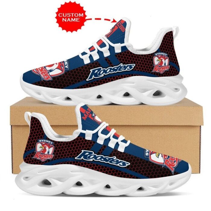 NRL Sydney Roosters Custom Name Max Soul Shoes V5