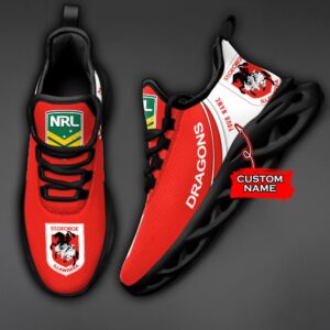 NRL Sydney Roosters Max Soul Sneaker Custom Name C58