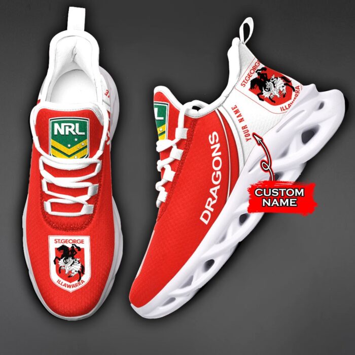 NRL Sydney Roosters Max Soul Sneaker Custom Name C58