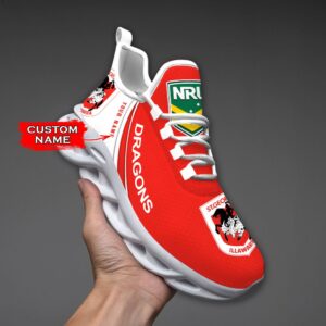 NRL Sydney Roosters Max Soul Sneaker Custom Name C58