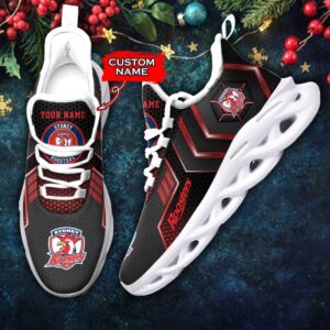 NRL Sydney Roosters Max Soul Sneaker Custom Name D10