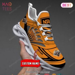 NRL Wests Tigers Custom Name Max Soul Shoes