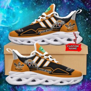 NRL Wests Tigers Max Soul Sneaker Adidas 34 M12HTN3259