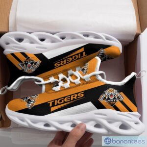 NRL Wests Tigers Orange Black Max Soul Shoes