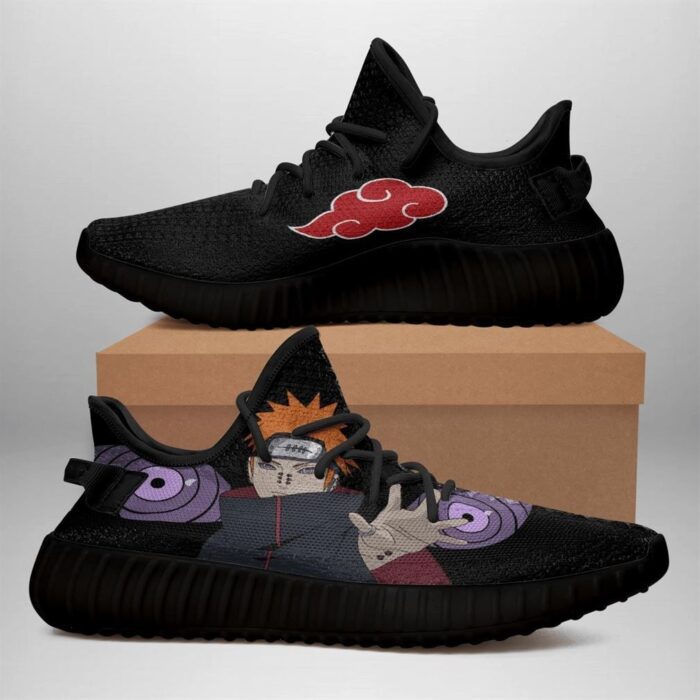 Nagato Pain Yeezy Black Shoes Sport Sneakers Yeezy Shoes