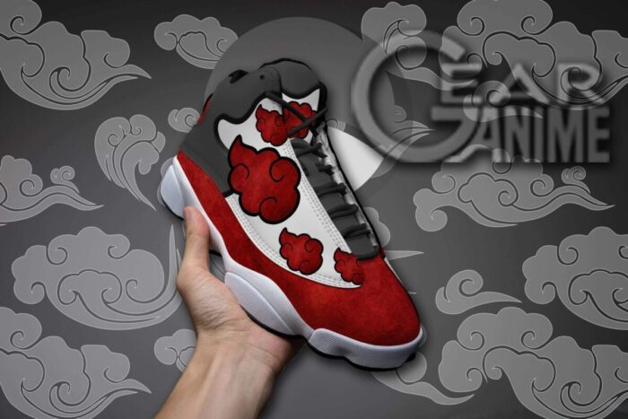 Naruto Akatsuki Cloud Air Jordan 13 Sneaker Shoes 2