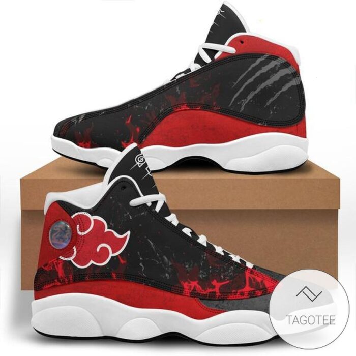 Naruto Akatsuki Pride High Cut Air Jordan 13 Shoes Sneakers