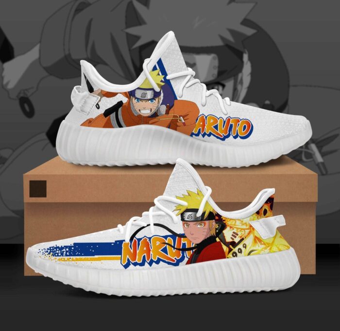 Naruto Character Yeezy Boost Shoes Sport Sneakers Yeezy Shoes