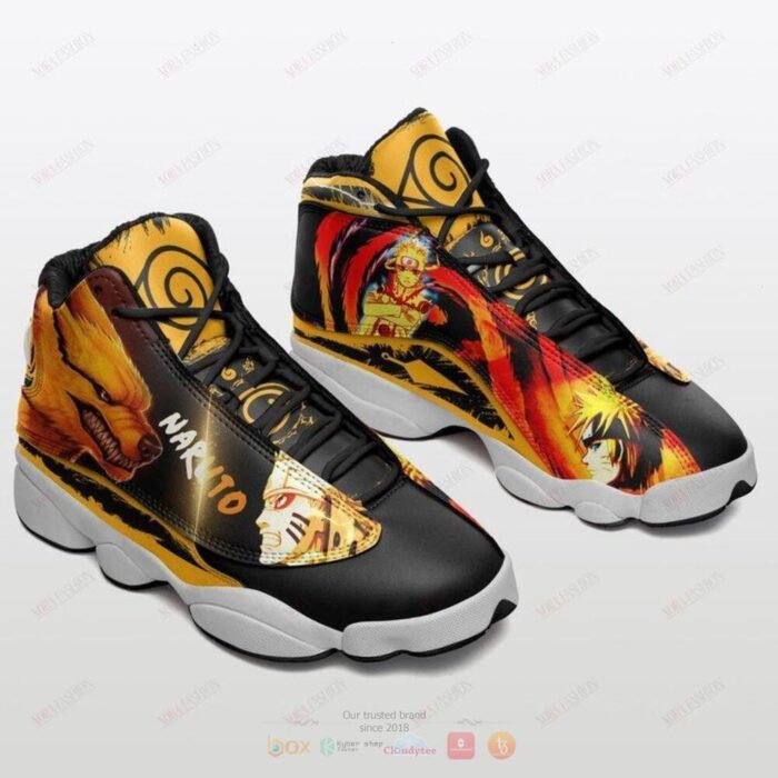 Naruto Kurama Air Jordan 13 Shoes