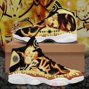 Naruto Kurama Mode Air Jordan 13 Shoes