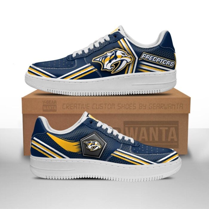 Nashville Predators Air Sneakers Custom Fan Gift