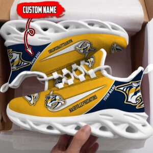 Nashville Predators Custom Name NHL New Max Soul Shoes