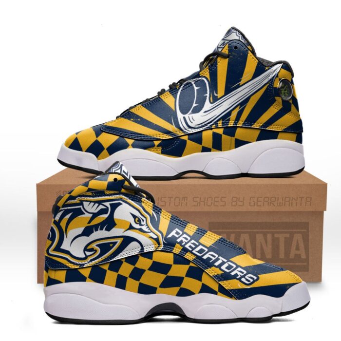 Nashville Predators Jd 13 Sneakers Sport Custom Shoes