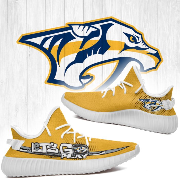 Nashville Predators Nhl Yeezy Shoes L1410-02