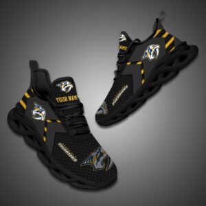 Nashville Predators Personalized NHL Luxury Max Soul Shoes