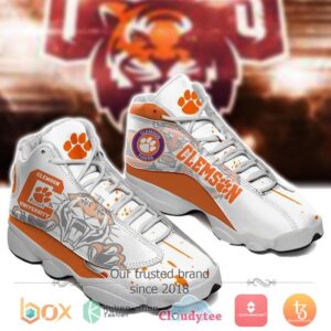 Ncaa Clemson Tigers Air Jordan 13 Sneakers Shoes