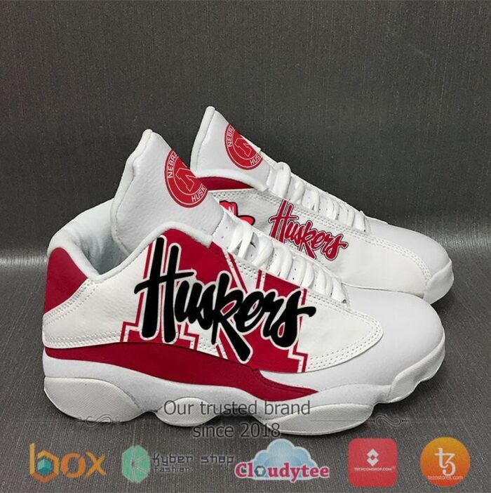 Ncaa Nebraska Cornhuskers Air Jordan 13 Sneakers Shoes