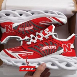 Nebraska Cornhuskers 1 Max Soul Shoes