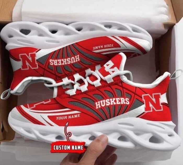 Nebraska Cornhuskers 1 Max Soul Shoes