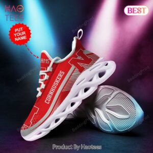 Nebraska Cornhuskers Custom Personalized NCAA Max Soul Shoes Fan Gift