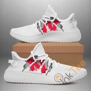 Nebraska Cornhuskers Custom Shoes Personalized Name Yeezy Sneakers