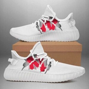 Nebraska Cornhuskers Yeezy Boost Shoes Sport Sneakers