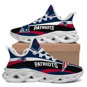 New England Patriots Custom Name For Sport Lover Max Soul Sneaker Running Sport Shoes