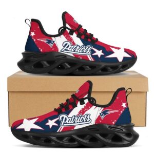 New England Patriots Fans Max Soul Shoes for NFL Fan