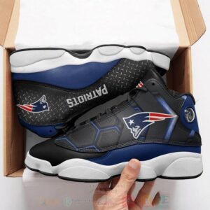 New England Patriots Football Nfl Air Jordan 13 Shoes