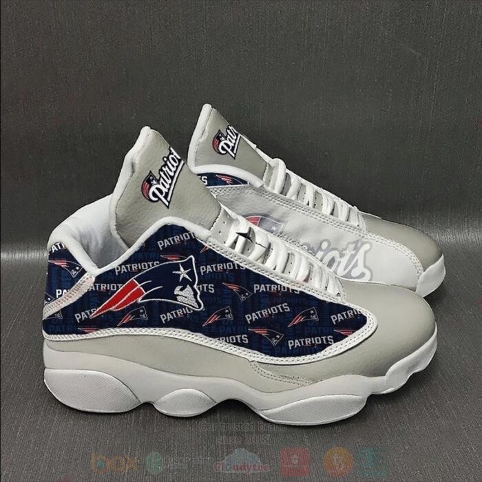 New England Patriots Football Nfl Air Jordan 13 Shoes 2