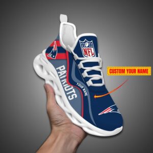 New England Patriots NFL Customized Unique Max Soul Shoes