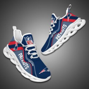 New England Patriots NFL Customized Unique Max Soul Shoes