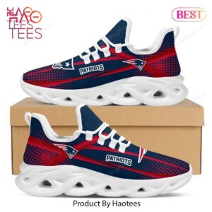 New England Patriots NFL Football Team Hot Max Soul Shoes