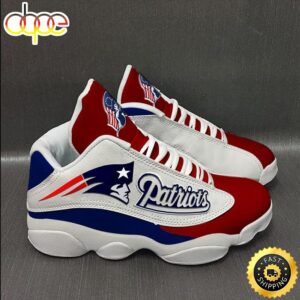 New England Patriots NFL Ver 5 Air Jordan 13 Sneaker