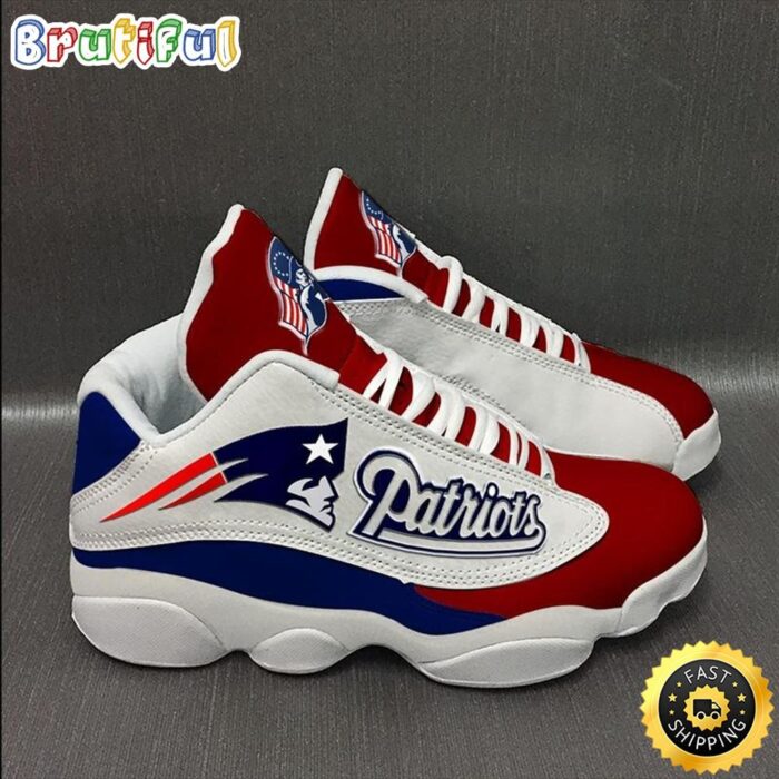 New England Patriots NFL Ver 5 Air Jordan 13 Sneaker