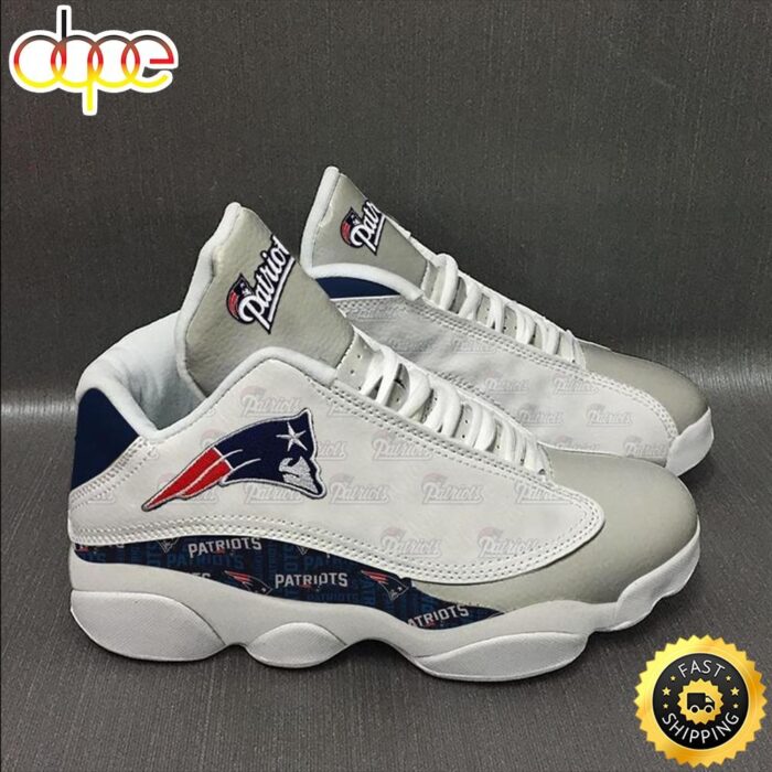 New England Patriots NFL Ver 7 Air Jordan 13 Sneaker