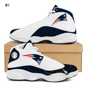 New England Patriots Nfl Air Jordan 13 Shoes