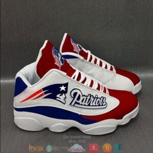 New England Patriots Nfl Football Team Air Jordan 13 Sneaker Shoes