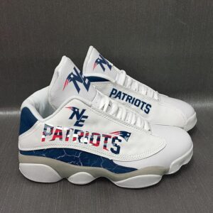 New England Patriots Nfl Ver 1 Air Jordan 13 Sneaker