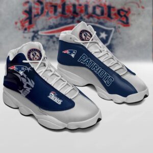 New England Patriots Nfl Ver 3 Air Jordan 13 Sneaker