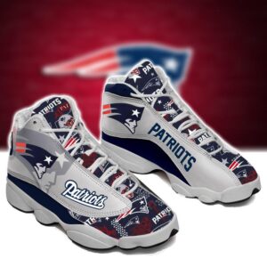 New England Patriots Nfl Ver 9 Air Jordan 13 Sneaker