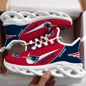 New England Patriots Personalized Luxury NFL Max Soul Shoes 281122