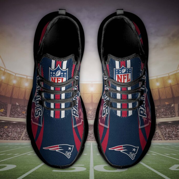 New England Patriots Personalized Max Soul Shoes