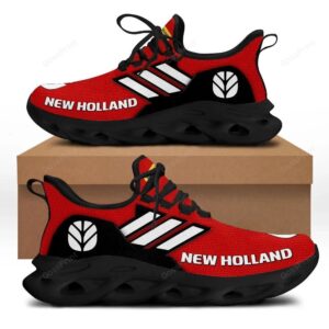 New Holland Red Black Shoes Max Soul